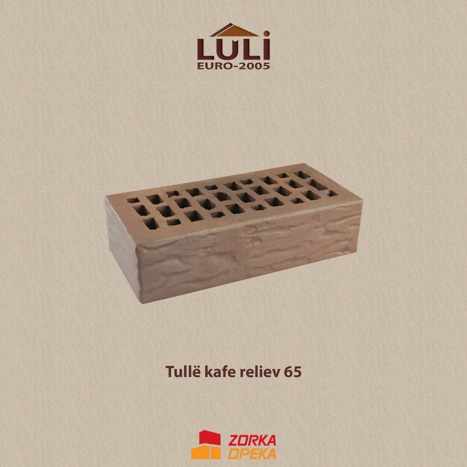 Tullë kafe reliev 65
